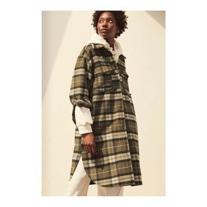 H&M Plaid Shacket